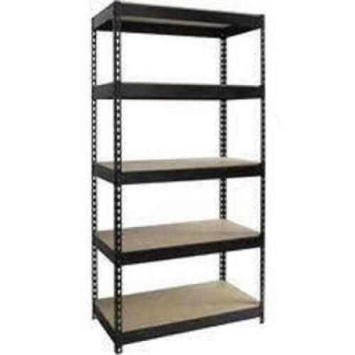 DESCRIPTION: (1) RIVETED STEEL 5 SHELF UNIT BRAND/MODEL: LORELL #61621 SIZE: 18X36X72 RETAIL$: $207.01 EA QTY: 1