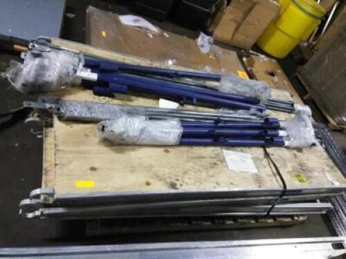 DESCRIPTION: (1) PALLET OF MISC SCAFFOLDING EQUIPMENT BRAND/MODEL: MUST COME INSPECT QTY: 1