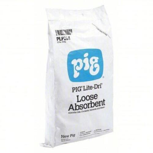 DESCRIPTION: APPROX (7) LOOSE ABSORBENT BRAND/MODEL: PIG #30RC91 INFORMATION: WHITE SIZE: 22 LB BAGS RETAIL$: $49.16 EA QTY: 7
