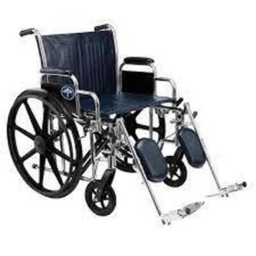 DESCRIPTION: (1) WHEELCHAIR BRAND/MODEL: MEDLINE EXCELL 2000 #MDS806300D INFORMATION: BLACK SIZE: FEET REST IN STOCK PIC NOT INCLUDED RETAIL$: $249.99