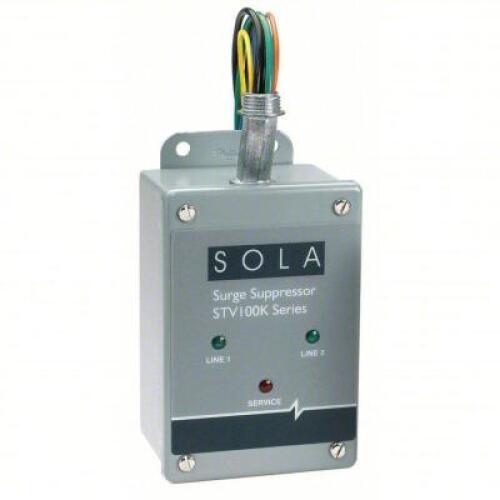 DESCRIPTION: (1) SURGE PROTECTION DEVICE BRAND/MODEL: SOLAHD #19L438 INFORMATION: SINGLE PHASE SIZE: 240V AC RETAIL$: $1290.80 EA QTY: 1