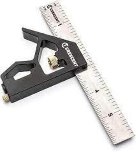 DESCRIPTION: (5) COMBINATION SQUARE BRAND/MODEL: CRESCENT #L06CS SIZE: 6" RETAIL$: $12.99 EA QTY: 5