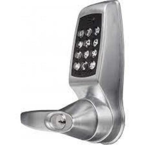 DESCRIPTION: (1) ELECTRONIC LOCK, PROGRAMMABLE BRAND/MODEL: CODELOCKS #406P88 INFORMATION: ZINC ALLOY SIZE: PROGRAMMABLE FUNCTION CONTROL, KEYPAD AND