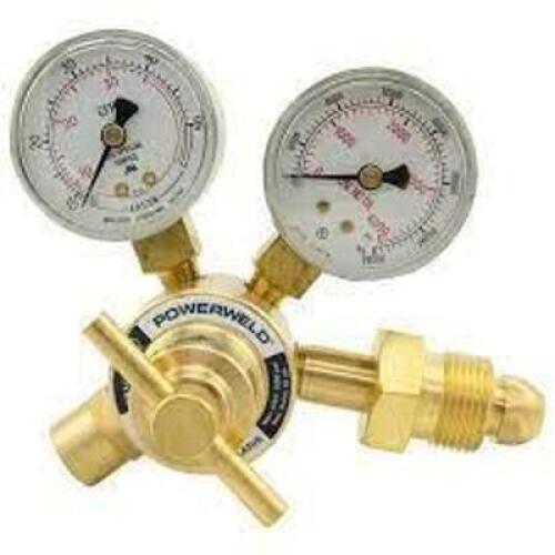 DESCRIPTION: (1) ARGON FLOWGAUGE REGULATOR BRAND/MODEL: POWERWELD #PWAGFG RETAIL$: $66.99 EA QTY: 1