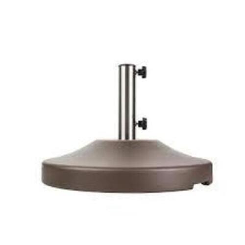 DESCRIPTION: (1) UMBRELLA BASE BRAND/MODEL: WATSONS #FUB80BZ INFORMATION: BRONZE SIZE: 80 LB RETAIL$: $62.99 EA QTY: 1