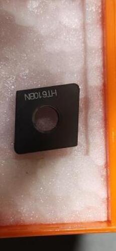DESCRIPTION: (6) PCBN TURNING INSERTS BRAND/MODEL: HERTEL 2SHCNGA433 RETAIL$: $100.86 PER INSERT QTY: 6