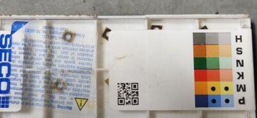 DESCRIPTION: (10) CDCB CARBIDE TURNING INSERTS BRAND/MODEL: SECO CDCB04T002 CP500 RETAIL$: 22.80 PER INSERT QTY: 10