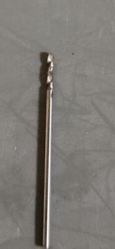 DESCRIPTION: (12) SOLID CARBIDE SCREW MACHINE DRILL BITS BRAND/MODEL: SGS 62021 SIZE: 1mm RETAIL$: 25,85 EA QTY: 12