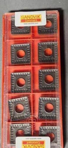 DESCRIPTION: (20) SNMM644-QR CARBIDE TURNING INSERTS BRAND/MODEL: SNMM19 06 16-QR RETAIL$: 30.43 PER INERT QTY: 20