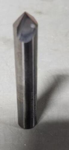 DESCRIPTION: (1) SOLID CARBIDE CHAMFER MILLS BRAND/MODEL: ITI 64-2880 SIZE: 3/8" D 3/8" SD RETAIL$: 67.47 E QTY: 1