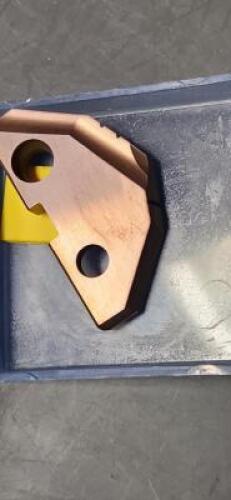 DESCRIPTION: (5) #3 SEAT SPADE DRILL INSERTS BRAND/MODEL: ALLIED MACHINE 090428-7 SIZE: 1.5313" RETAIL$: $78.77 EA QTY: 5