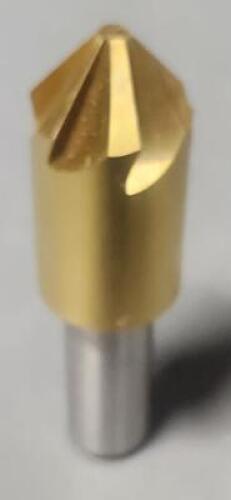 DESCRIPTION: (1) 82 DEG COBALT STEEL COUNTERSINK BRAND/MODEL: MELIN TOOL 84399062 SIZE: 3/4" HEAD DIA RETAIL$: $61.22 QTY: 1