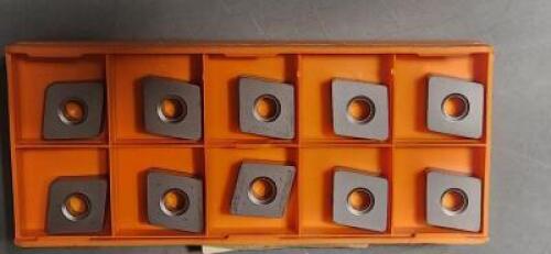 DESCRIPTION: (20) CNMA543 CARBIDE TURNING INSERTS BRAND/MODEL: HERTEL CNMA 543 HC305T RETAIL$: $20.74 PER INSERT QTY: 20
