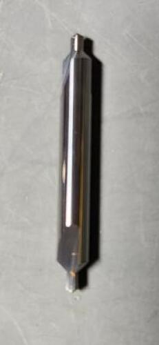 DESCRIPTION: (4) SOLID CARBIDE DOUBLE END DRILL C'SINK COMBO BRAND/MODEL: HERTEL 74148438 SIZE: # 1/4 BODY RETAIL$: 49.40 EA QTY: 4