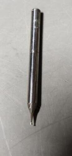 DESCRIPTION: (1) SOLID CARBIDE SQ END MILL BRAND/MODEL: SGS 39222 SIZE: 0.022" DIA 0.033" LOC RETAIL$: $35.66 EAA QTY: 1