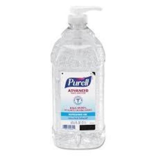 DESCRIPTION: (2) HAND SANITIZER BRAND/MODEL: PURELL ADVANCED SIZE: 67.6 FL OZ RETAIL$: $24.39 EA QTY: 2