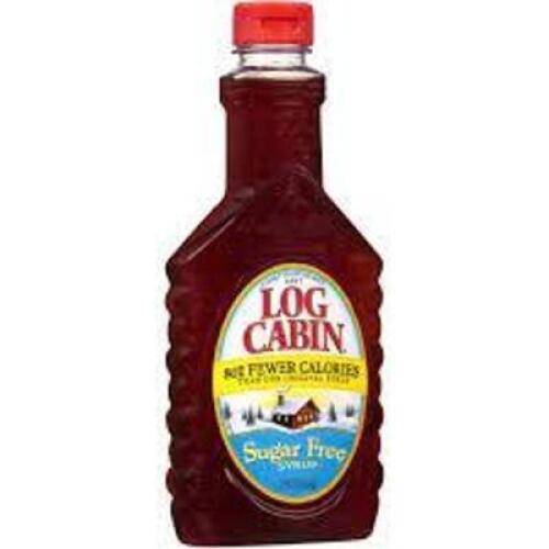 DESCRIPTION: (12) SUGAR FREE SYRUP BRAND/MODEL: LOG CABIN SIZE: 12 FL OZ RETAIL$: $10.30 EA QTY: 12
