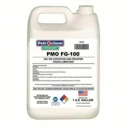 DESCRIPTION: (1) ROOM TEMPERATURE AND PROOFER CHAIN LUBRICANT BRAND/MODEL: PETROCHEM #6HXJ5 SIZE: 1 GALLON RETAIL$: $168.19 EA QTY: 1