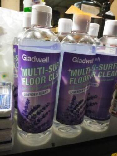 DESCRIPTION: (6) MULTI SURFACE FLOOR CLEANER BRAND/MODEL: GLADWELL INFORMATION: LAVENDER SIZE: 17 OZ RETAIL$: $13.78 EA QTY: 6