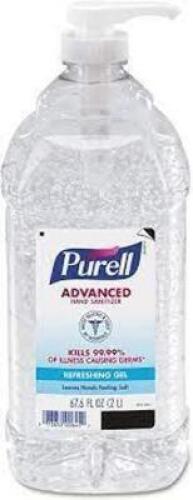 DESCRIPTION: (2) HAND SANITIZER BRAND/MODEL: PURELL ADVANCED SIZE: 67.6 FL OZ RETAIL$: $24.39 EA QTY: 2