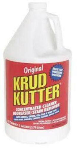 DESCRIPTION: (2) CLEANER DEGREASER BRAND/MODEL: ORIGINAL KRUD KUTTER #10K005 SIZE: 1 GALLON RETAIL$: $28.30 EA QTY: 2
