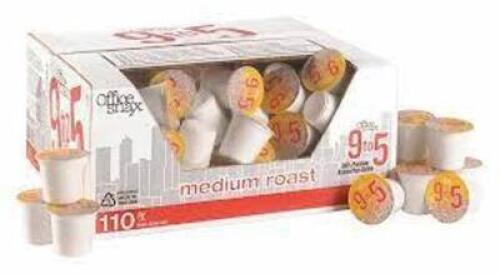DESCRIPTION: (1) CASE OF (110) ARABICA BEVERAGE FLAVOR POD BRAND/MODEL: 9 TO 5 COFFEE #40TU77 SIZE: 0.35 OZ RETAIL$: $105.86 EA QTY: 1