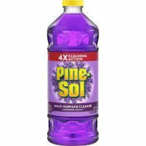 DESCRIPTION: (1) ALL PURPOSE CLEANER BRAND/MODEL: PINESOL INFORMATION: LAVENDER SIZE: 1.5 QT RETAIL$: $5.00 EA QTY: 1