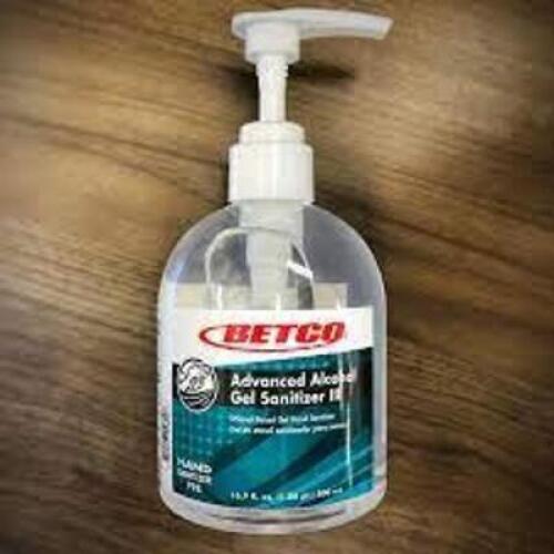 DESCRIPTION: (12) ADVANCED ALCOHOL GEL SANITIZER BRAND/MODEL: BETCO SIZE: 16.9 FL OZ RETAIL$: $8.20 EA QTY: 12