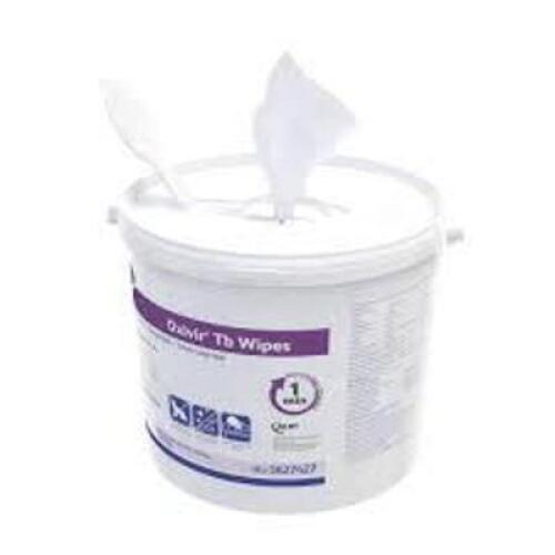 DESCRIPTION: (2) OXIVIR TB WIPES BRAND/MODEL: DIVERSEY #524360 SIZE: 11X12 RETAIL$: $50.00 EA QTY: 2