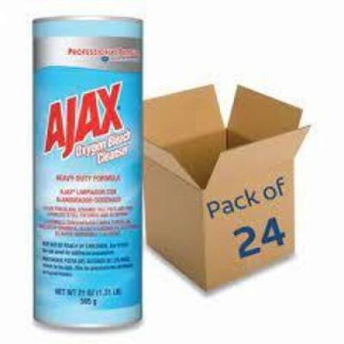 DESCRIPTION: (1) CASE OF (24) AJAX OXYGEN BLEACH CLEANER BRAND/MODEL: AJAX/1CH06 SIZE: 21OZ QTY: 1