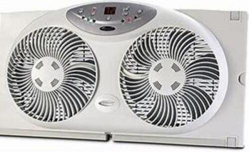DESCRIPTION: (1) DIGITAL WINDOW FANBRAND/MODEL: BIONAIRE #781571INFORMATION: WHITE, LOCATED AT SHAPIRO METAL SUPPLYRETAIL$: $35.99 EAQTY: 1
