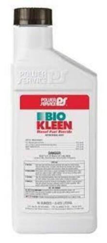 DESCRIPTION: (2) DIESEL FUEL BIOCIDEBRAND/MODEL: BIO KLEEN #09016-09INFORMATION:&nbsp;, LOCATED AT SHAPIRO METAL SUPPLYSIZE: 16 OZRETAIL$: $51.35 EAQTY: 2