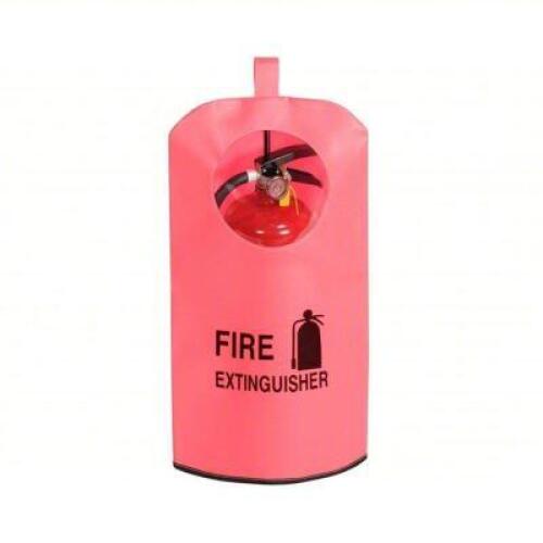 DESCRIPTION: (12) FIRE EXTINGUISHER COVERBRAND/MODEL: STEINERINFORMATION: BRIGHT RED, LOCATED AT SHAPIRO METAL SUPPLYSIZE: 15 TO 30 LBSRETAIL$: $20.67 EAQTY: 12