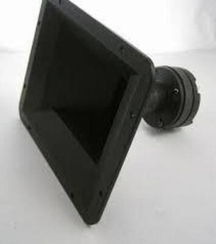 DESCRIPTION: (1) COIL COMPRESSION HORN TWEETERBRAND/MODEL: MCM #53-1265INFORMATION: BLACK, LOCATED AT SHAPIRO METAL SUPPLYSIZE: 1.35"RETAIL$: $29.95 EAQTY: 1