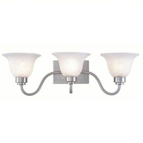 DESCRIPTION: (1) LIGHT FIXTUREBRAND/MODEL: LUMAPRO #4UZG9INFORMATION: FROSTED WHITE/CLEAR GLASS, LOCATED AT SHAPIRO METAL SUPPLYSIZE: 3 BULB FIXTURERETAIL$: $119.00 EAQTY: 1