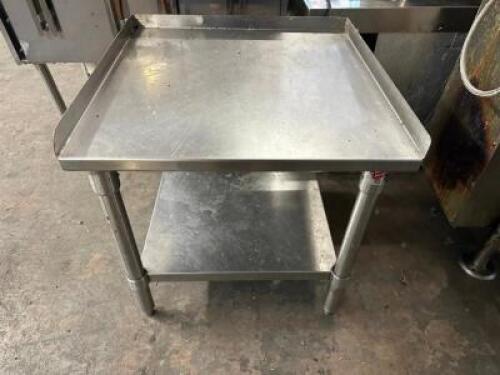 24" X 30" ALL STAINLESS LOW BOY STAINLESS EQUIPMENT STAND
