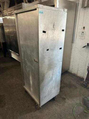 TWENTY PAN ENCLOSED TRAY RACK
