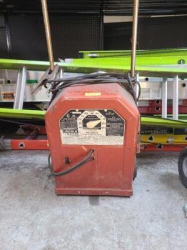 DESCRIPTION: (1) VARIABLE VOLTAGE ARC WELDER BRAND/MODEL: LINCOLN ELECTRIC/AC-225-S INFORMATION: 230VAC, 50A, LOCATED AT SHAPIRO METAL SUPPLY SIZE: 12
