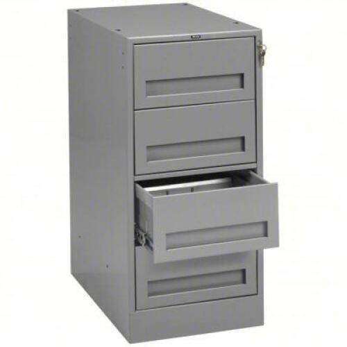 DESCRIPTION: (1) DRAWER PEDESTAL BRAND/MODEL: TENNSCO INFORMATION: GRAY SIZE: 15 IN OVERALL WD, 24 IN OVERALL DP RETAIL$: $660.97 EA QTY: 1
