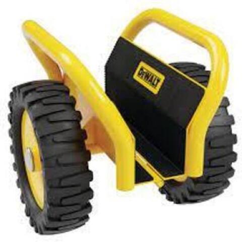 DESCRIPTION: (1) DOOR AND PANEL CARRIER BRAND/MODEL: DEWALT #DXWT-PS200 INFORMATION: YELLOW SIZE: 1200 LB CAPACITY RETAIL$: $267.89 EA QTY: 1