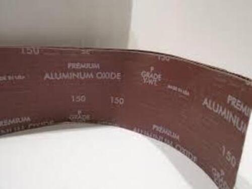 DESCRIPTION: (3) CASES OF APPROX (50) SLASHED ASSEMBLY ABRASIVE BELTSBRAND/MODEL: MERITINFORMATION: LDG 4 X 25 80SRBSIZE: 1/4", MUST COME INSPECT FOR ACCURACYRETAIL$: $56.88 EAQTY: 3