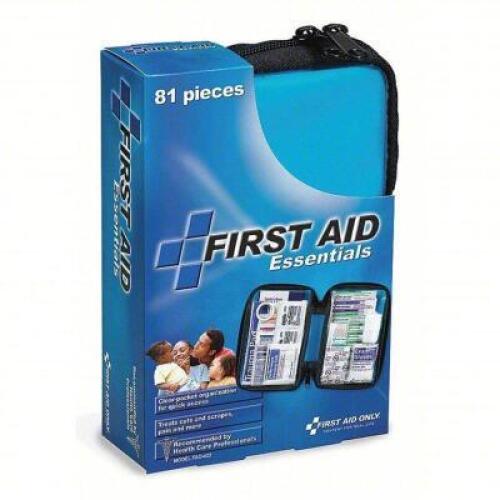 DESCRIPTION: (4) FIRST AID KIT BRAND/MODEL: FIRST AID ONLY #40JH29 SIZE: 25 PERSON KIT RETAIL$: $17.13 EA QTY: 4