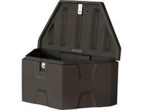 DESCRIPTION: (1) TONGUE TRAILER TOOLBOX BRAND/MODEL: BUYERS #1701680 INFORMATION: BLACK RETAIL$: $116.50 EA QTY: 1
