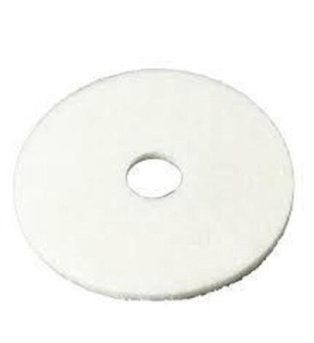 DESCRIPTION: (15) SUPER POLISH PAD BRAND/MODEL: 3M #4100 INFORMATION: WHITE SIZE: 19" RETAIL$: $50.67 TOTAL QTY: 15