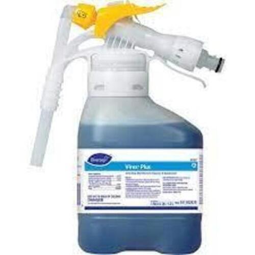 DESCRIPTION: (4) VIREX PLUS ONE STEP DISINFECTANT CLEANER AND DEODORIZER BRAND/MODEL: DIVERSEY SIZE: 1.58 US QT RETAIL$: $50.67 EA QTY: 4