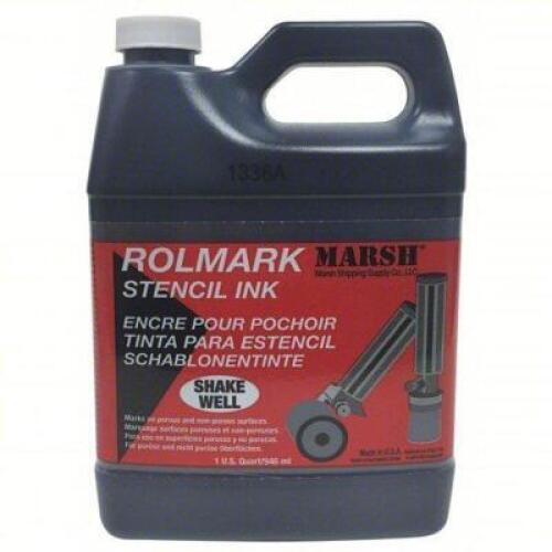 DESCRIPTION: (2) STENCIL INK BRAND/MODEL: MARSH #5A132 INFORMATION: BLACK SIZE: 1 QT RETAIL$: $32.22 EA QTY: 2
