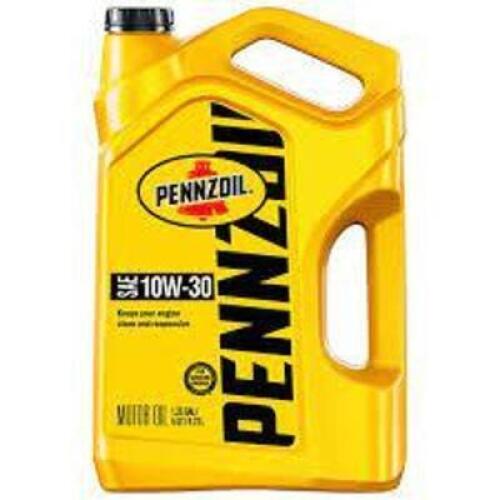 DESCRIPTION: (1) ENGINE OIL BRAND/MODEL: PENZOIL INFORMATION: 102-30 SIZE: 5 QT RETAIL$: $40.00 EA QTY: 1