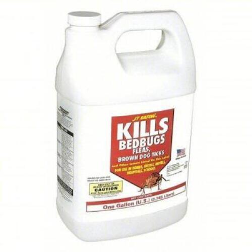 DESCRIPTION: (1) BED BUG KILLER LIQUID BRAND/MODEL: JT EATON #5PTR4 INFORMATION: DEET FREE SIZE: 128 OZ RETAIL$: $66.14 EA QTY: 1