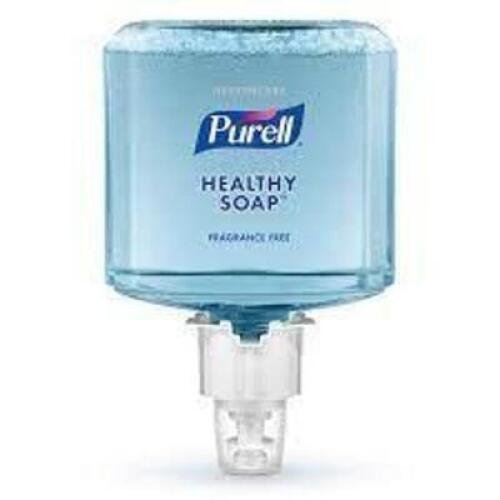 DESCRIPTION: (6) FRAGRANCE FREE HEALTHY SOAP BRAND/MODEL: PURELL SIZE: 1200 ML RETAIL$: $25.78 EA QTY: 6
