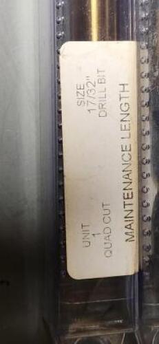 (2) SOLID CARBIDE JOBBER DRILLS